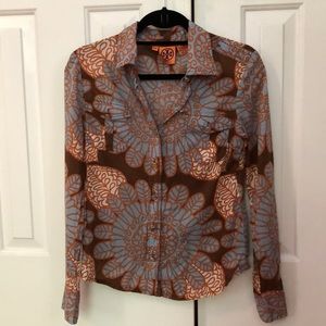 Tory Burch floral print button down